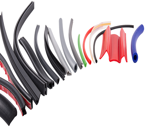 Wytłaczane produkty gumowe